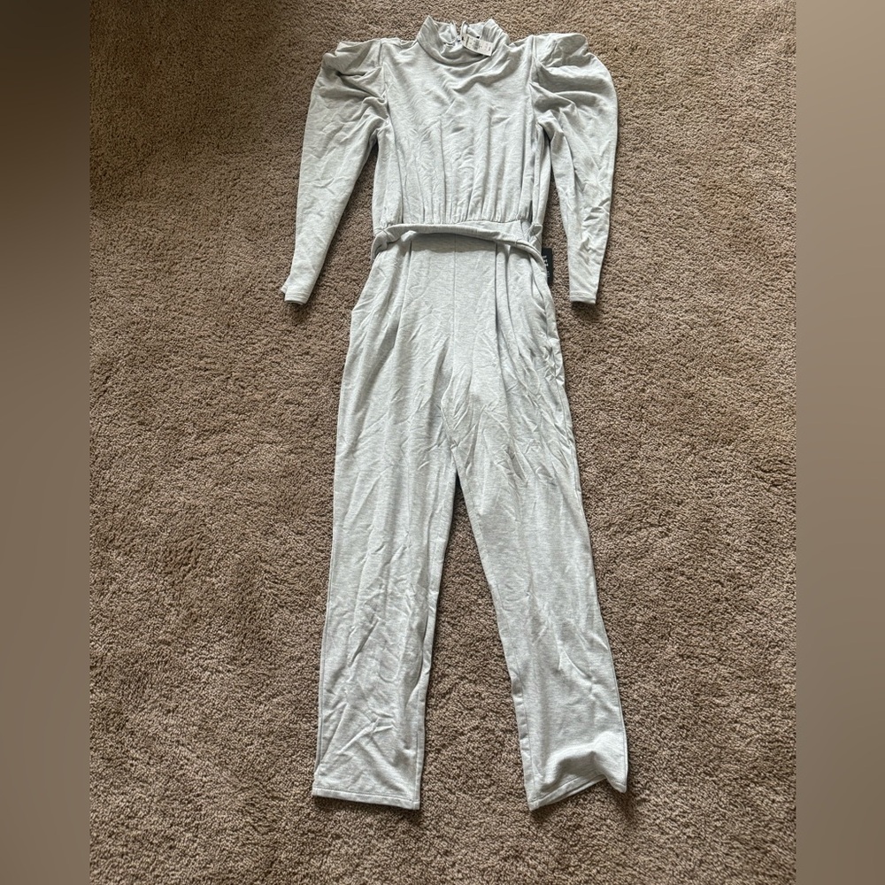 EXPRESS GRAY JUMPSUIT SZ S